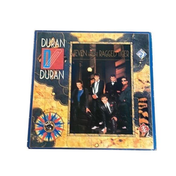 Duran Duran Seven and The Ragged Tiger Vinyl LP 1983 Vintage - Picture 1 of 6